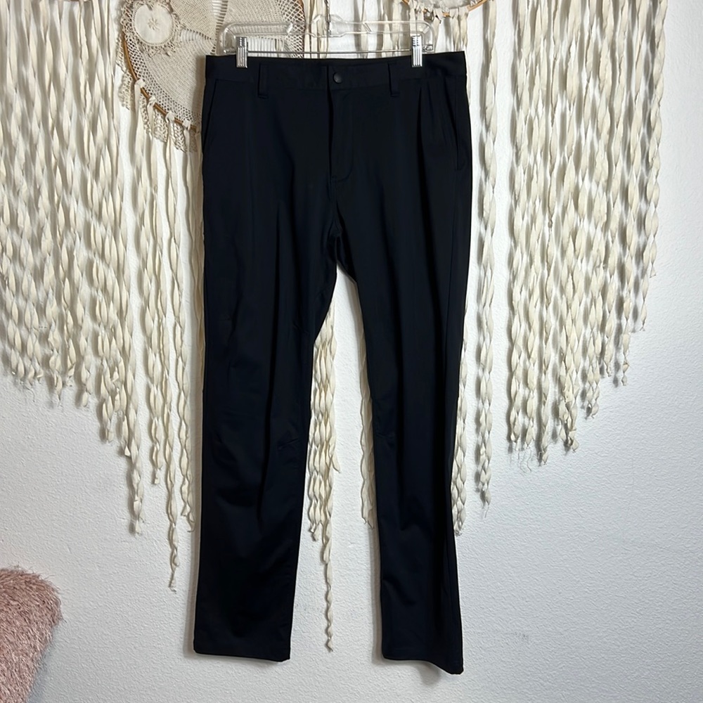 🌟 Mens RHÔNE Black Commuter Pant Size 33